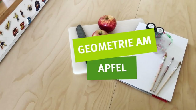 Video: Geometrie am Apfel | Forscheridee