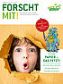 Cover des Magazins "Forscht mit!" zum Thema Papier.