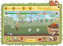 Forscherspiel "Konrads Komposthaufen" von der Kinder-Website meine-forscherwelt.de